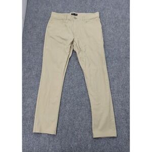 Oakley Pants Mens 36x32 Beige Tan Regular Fit Stretch Chino‎ Golf Casual Golf